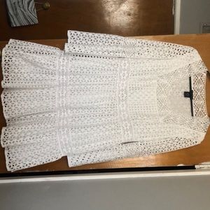 White long sleeve dress